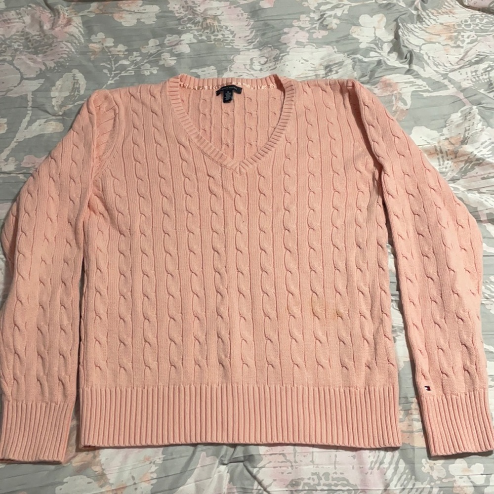 Tommy Hilfiger braided sweater